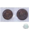 Image 2 : 1930 Canada 1-cent MS-62 as stated on the holder. This coin was initially certified by ICCS, however