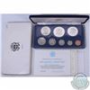 Image 1 : 1974 Jamaica 8-coin Proof set minted by the Franklin mint. This set comes with all original mint pac