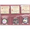 Image 1 : Canada Lot of 3 RCM —2004 Silver $20 Iceberg, Ultra Heavy Cameo, ICCS PF-68; 2004 Silver $20 Norther
