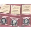 Image 2 : Canada Lot of 3 RCM —2004 Silver $20 Iceberg, Ultra Heavy Cameo, ICCS PF-68; 2004 Silver $20 Norther