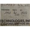 Image 8 : Amada 12'6" x 1.25" x .042" Band Saw Blades, 6/10 Teeth