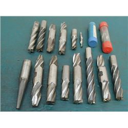 Lot of Assorted End Mills