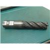 Image 2 : Hanita 1" x 1" x 3" x 6" Carbide 4FL End Mill