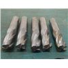 Image 1 : Solid Carbide 4 Flute End Mills 3/4" Shank, 5 Total