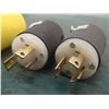 Image 2 : Hubbell Twist-Lock 250V Plugs, (1)30A (2)15A