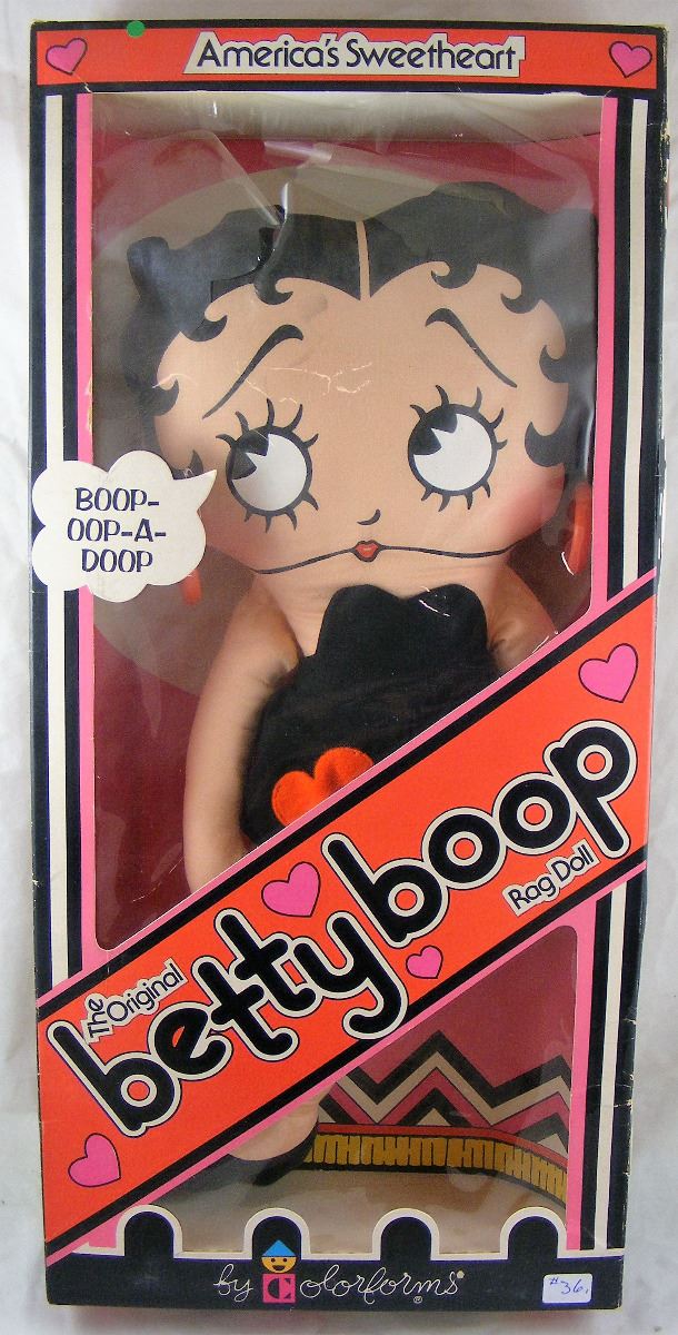 betty boop cloth doll