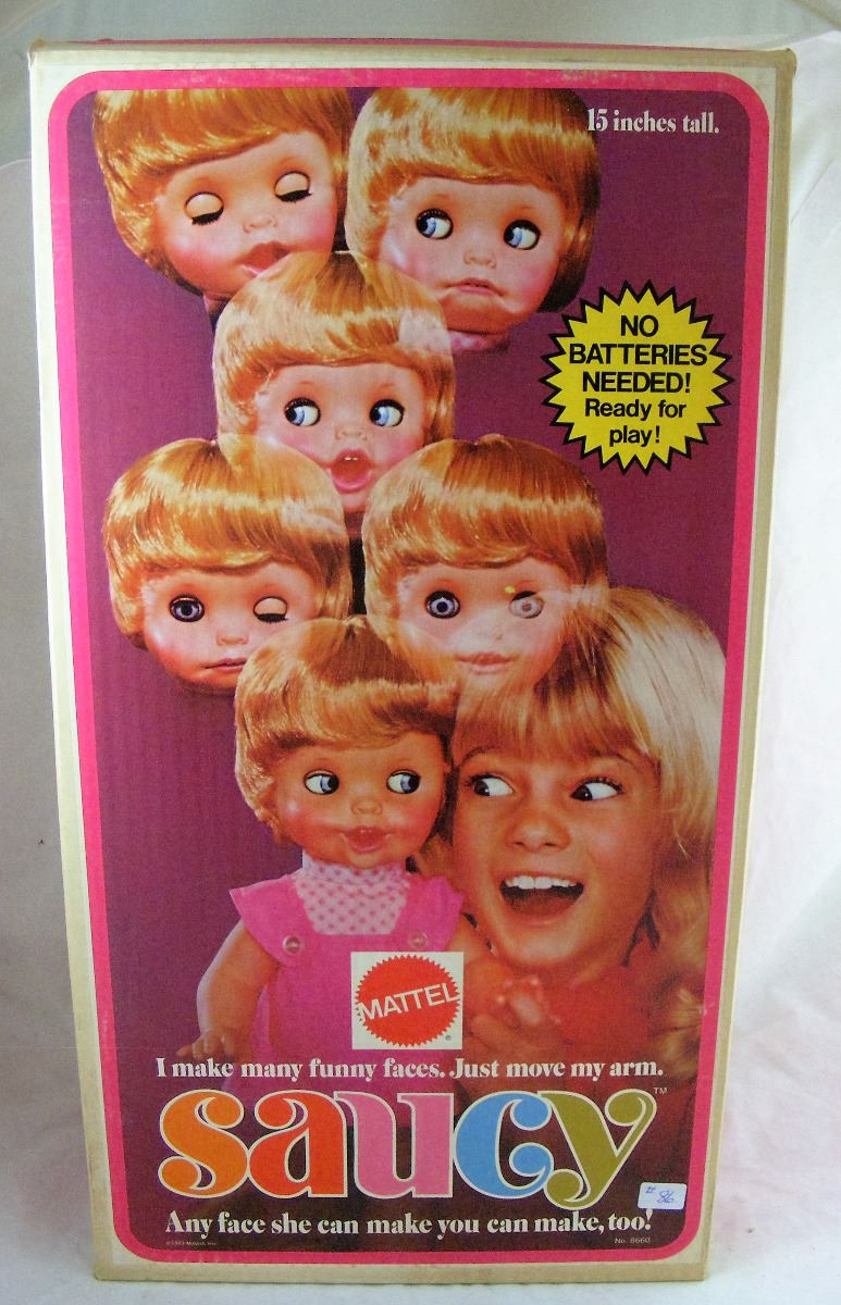 mattel saucy doll