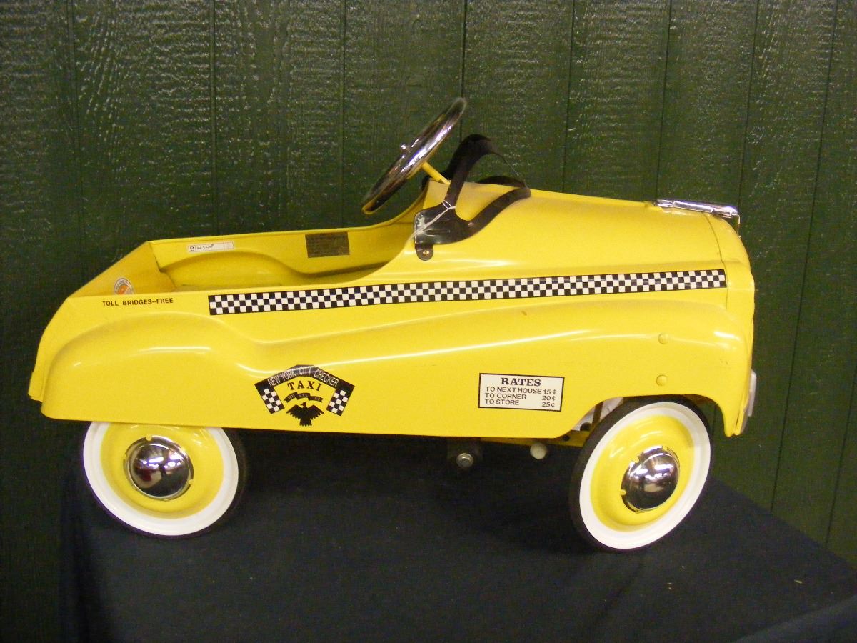 taxi pedal car