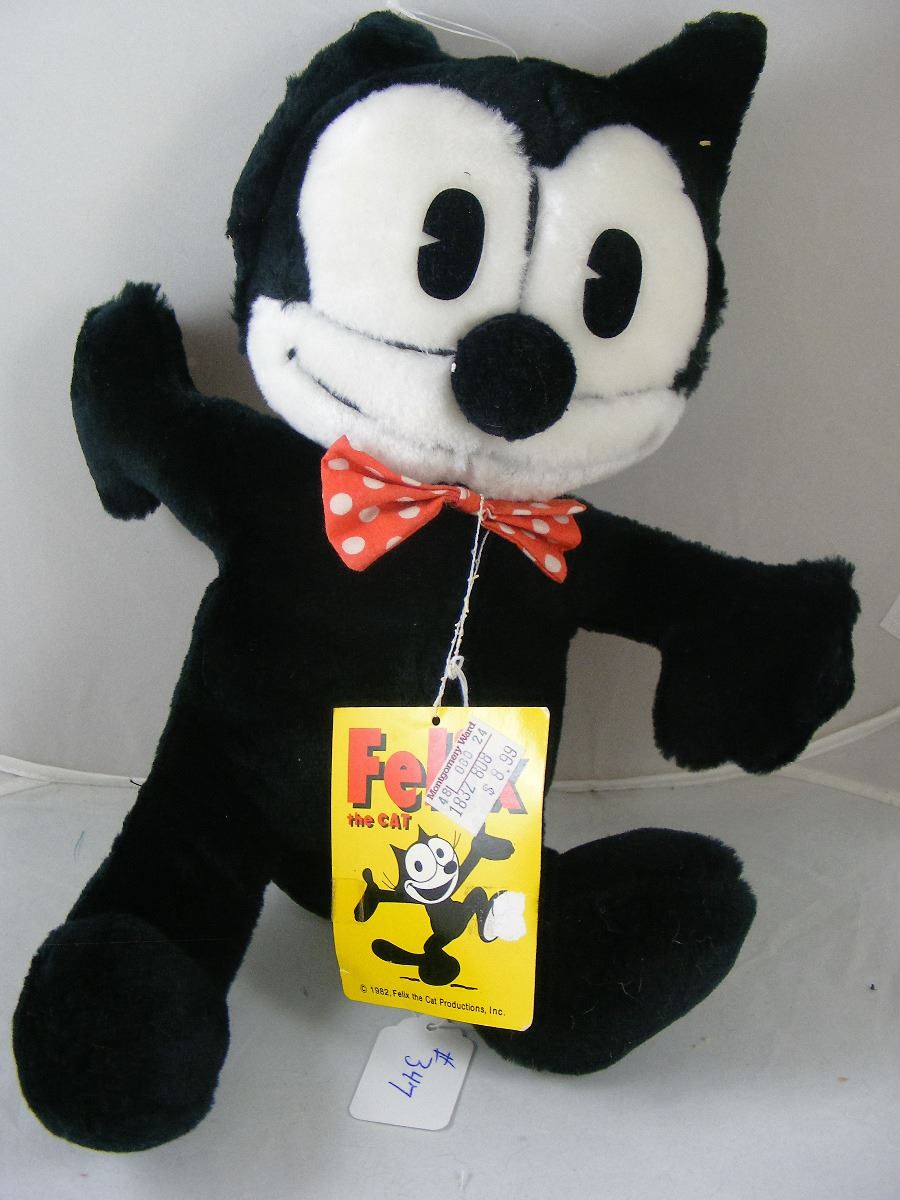 Felix The Cat Stuffed Toy 1982