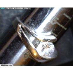 .925 silver ring - size 5.5+