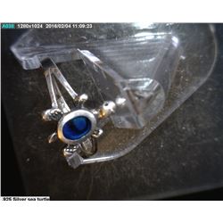 .925 silver turtle - size 7.5
