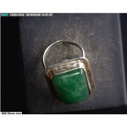 .925 silver ring - size 7.25