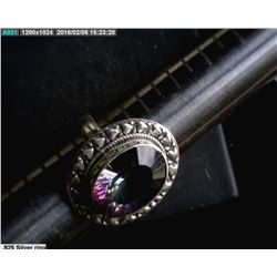 .925 silver ring - size 7.25+