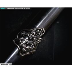 .925 silver ring - size 8