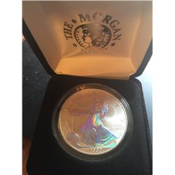 2000 American Silver Eagle hologram