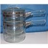 Image 1 : Old Glass Double Boiler