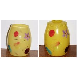 Gay Fad Yellow Cookie Jars (2)