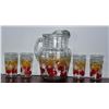 Image 1 : Water Pitcher W/ Matching Tumblers