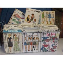 Lot of Vintage Sewing Patterns