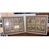 Image 1 : Framed Painted Midieval Cards (2)
