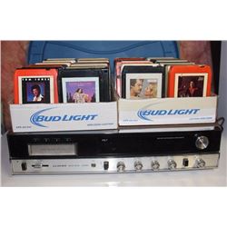 8 Track Player & Tapes
