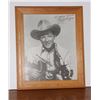 Image 1 : Roy Rogers Framed, Signed Picture