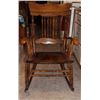 Image 1 : Pressed Back Rocking Chair