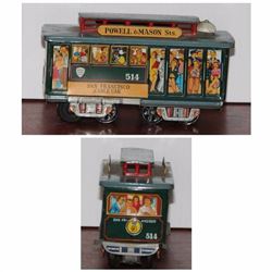 Tin Toy Street Car