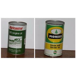 Agricastrol, Chainsaw Oil Tins
