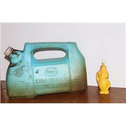 Esso Handy oil and chainsaw oil refill jug
