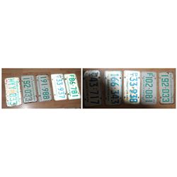 Collection License plates