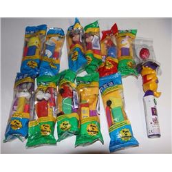 Lot Pez Dispensers