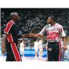 Image 1 : Magic Johnson Signed Team USA Olympic Dream Team 16X20 Photo (Fist Bump With Michael Jordan)- PSA Ho