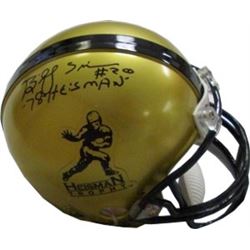 Billy Sims Signed Heisman Mini Helmet 78 Heisman (Oklahoma Sooners)