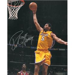 Robert Horry Signed Los Angeles Lakers 16X20 Photo