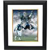 Image 1 : Lawrence Taylor Signed New York Giants 16X20 Photo Custom Framed HOF 99 Collage- JSA Hologram