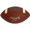 Image 1 : Paul Hornung Signed Notre Dame Fighting Irish NCAA Logo Football 56 HT (Heisman Trophy)- PSA Hologra