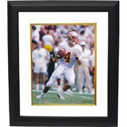 Peter Tom Willis Unsigned Florida State Seminoles 8X10 Photo Custom Framed