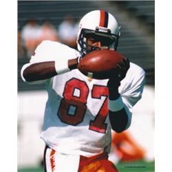 Herman Moore Unautographed Virginia Cavaliers 8X10 Photo