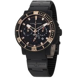 Ulysse Nardin  Maxi Marine Diver Black Sea Chronograph  Men Watch