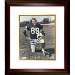 Gino Marchetti Signed Baltimore Colts 8X10 Photo HOF 72 Custom Framed