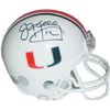 Image 1 : Jim Kelly Signed Miami Hurricanes Replica Mini Helmet- Kelly Hologram