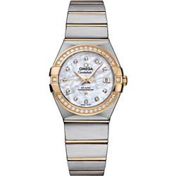 Omega  Constellation Brushed Chronometer 27Mm  Women Watch