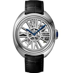 Cartier  Cle De Skeleton  Men Watch