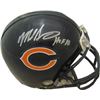 Image 1 : Mike Singletary Signed Chicago Bears Replica Mini Helmet HOF 98