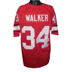 Herschel Walker Georgia Bulldogs Unsigned Red TB Prostyle Jersey XL