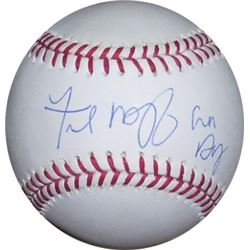 Fred Mcgriff Signed Official Major League Baseball Crime Dog