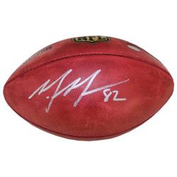 Mario Manningham Signed Official NFL New Duke Football- Steiner Hologram