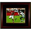 Image 1 : Larry Fitzgerald Signed Arizona Cardinals 8X10 Photo Custom Framed #11 (Horizontal)