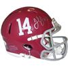 Image 1 : Julio Jones Signed Alabama Crimson Tide Speed Mini Helmet- JSA Hologram